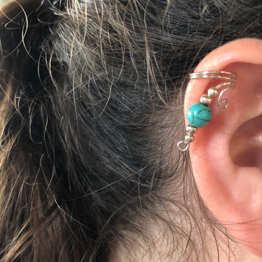 Sterling Silver and Turquoise Earrings